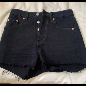Never worn new without tags highwasted black Levis